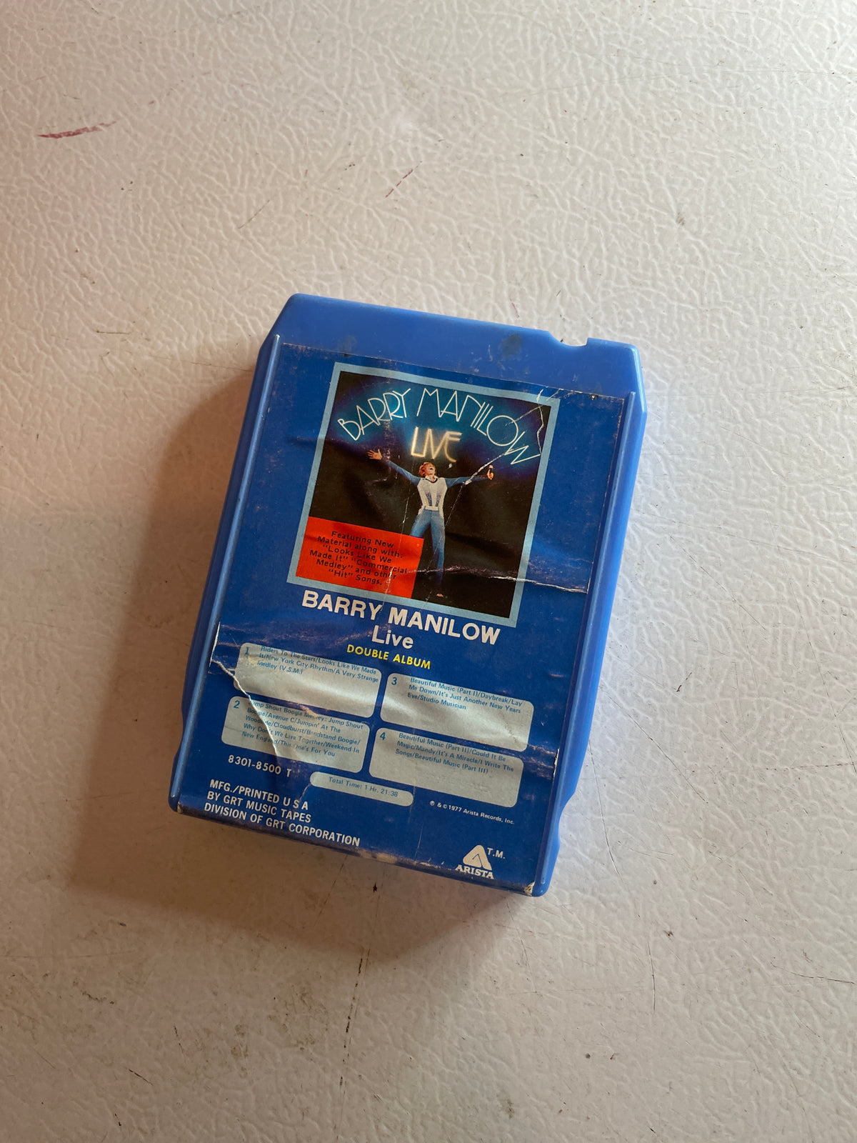 Barry Manilow live 8 track