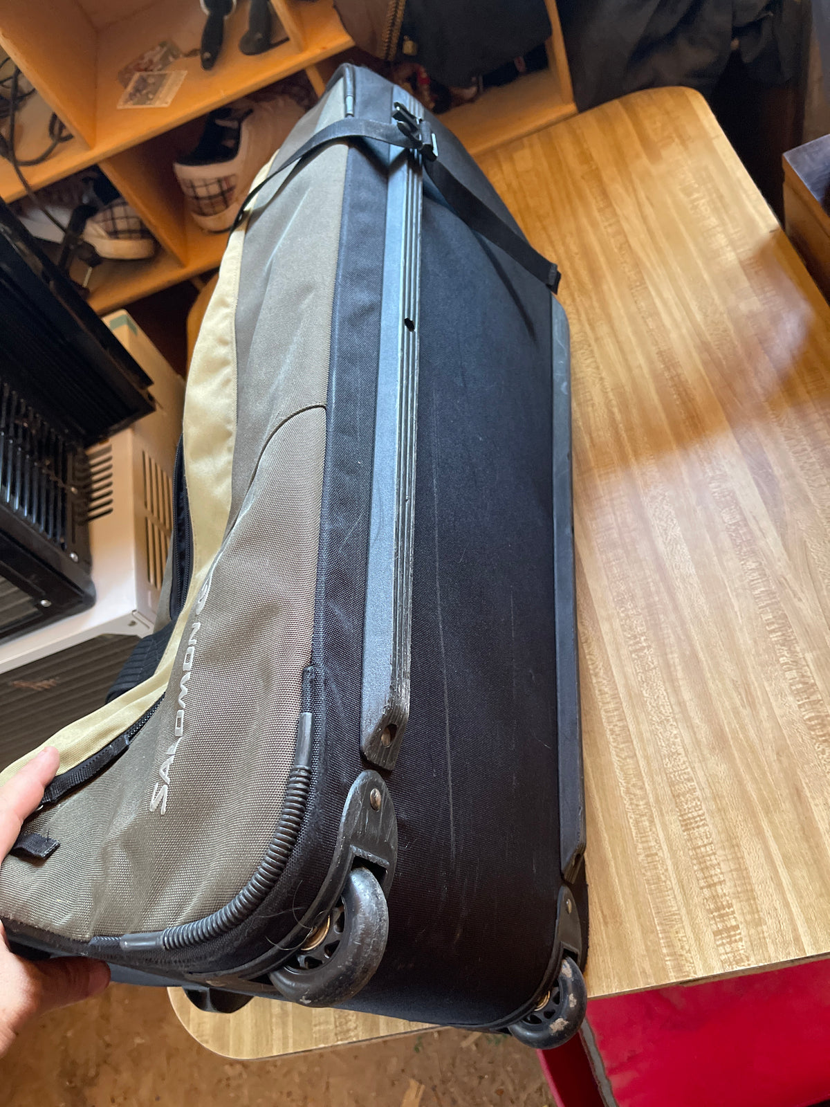 Solomon wheeled duffel bag