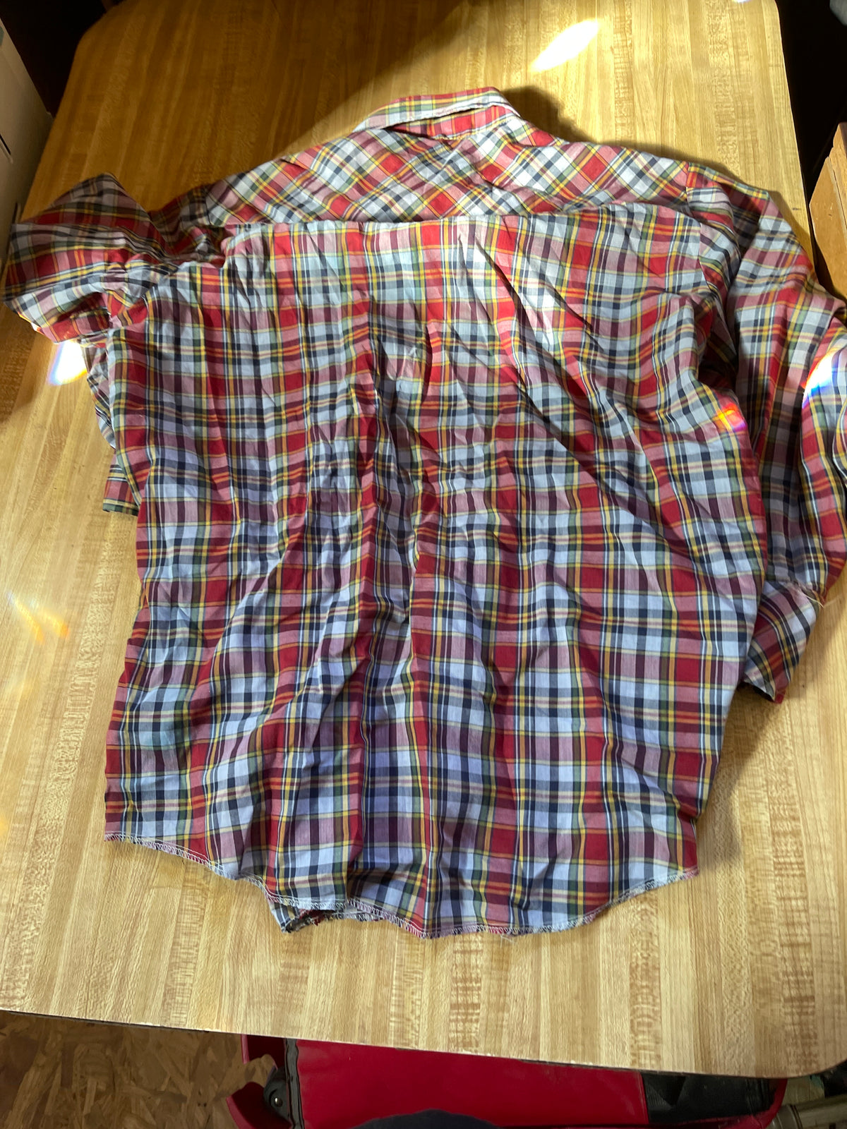 Vintage champion westerns Pearl snap xl