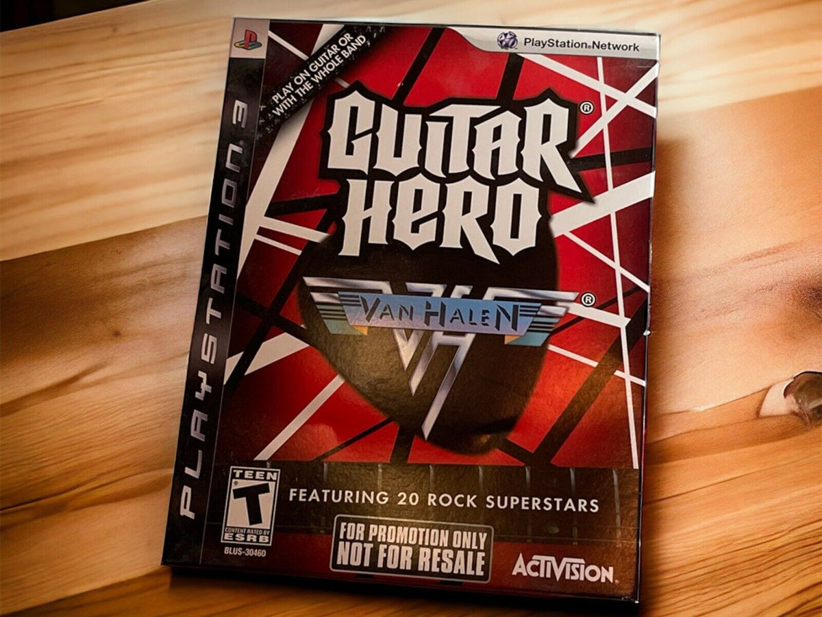 Guitar Hero Van Halen PS3 Promo Disc