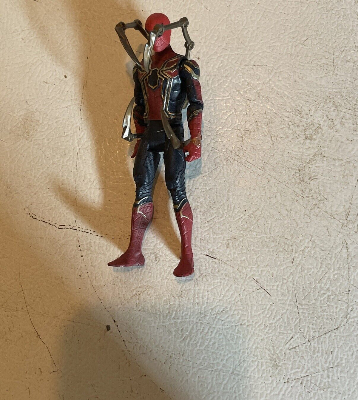 iron spiderman action figure