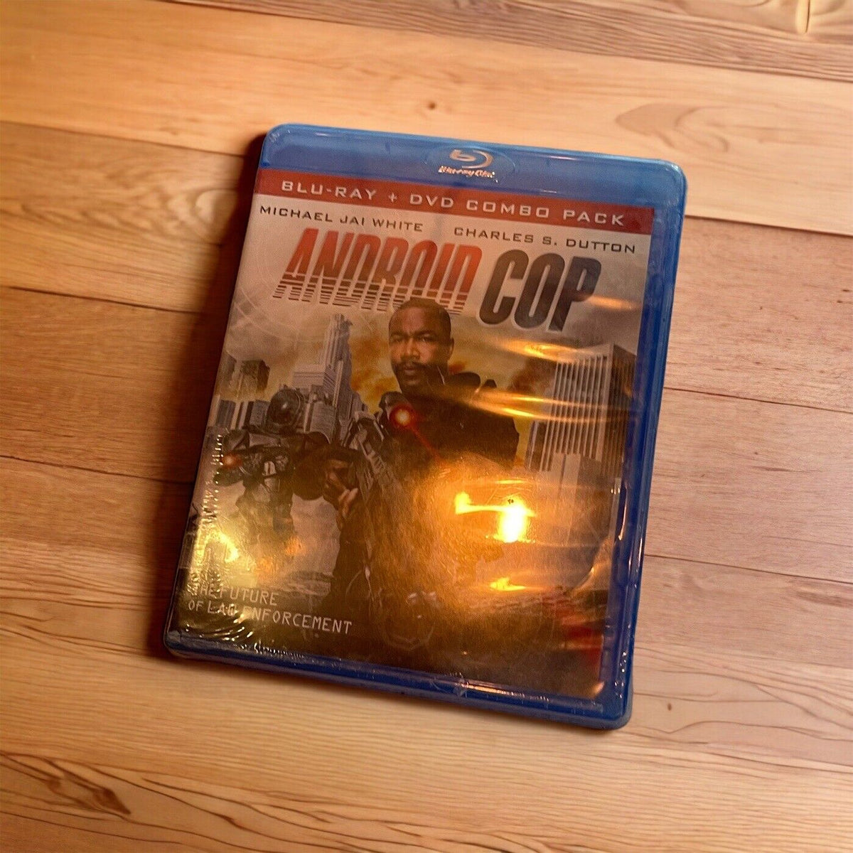 Android Cop Blu-ray DVD 2Disc Set Michael Jai White Charles S. Dutton Action New