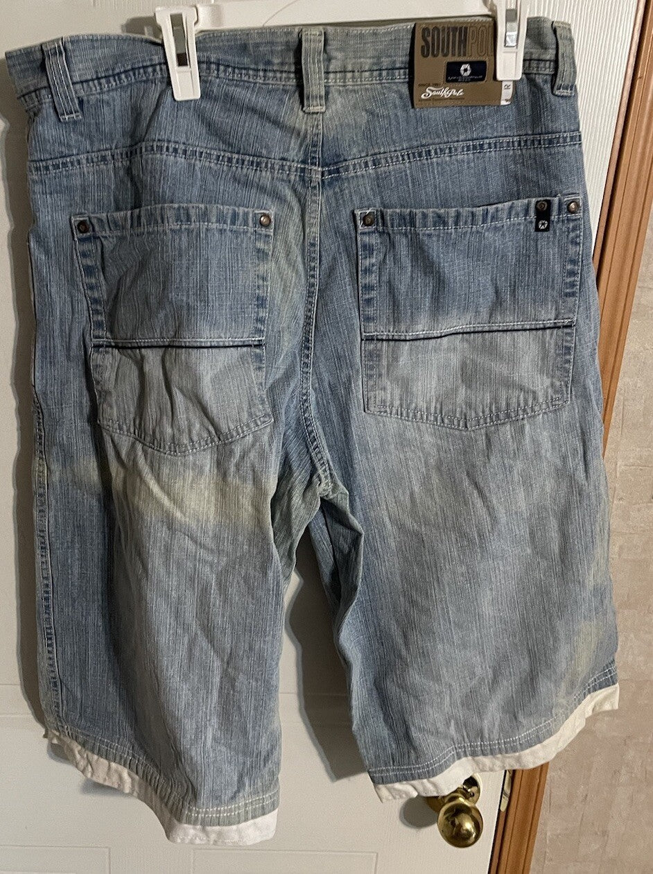 Southpole Jorts 38 Y2K Skater Hiphop Streetwear