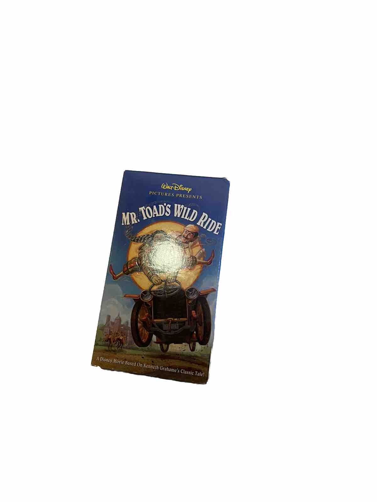 Mr. Toads Wild Ride (VHS, 1998)