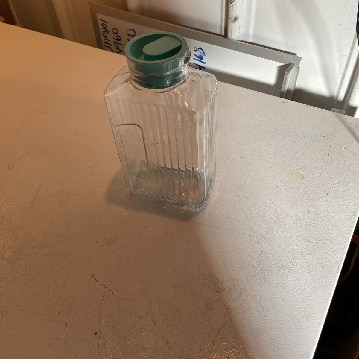 Anchor Hocking Refrigerator Pitcher Vintage Glass