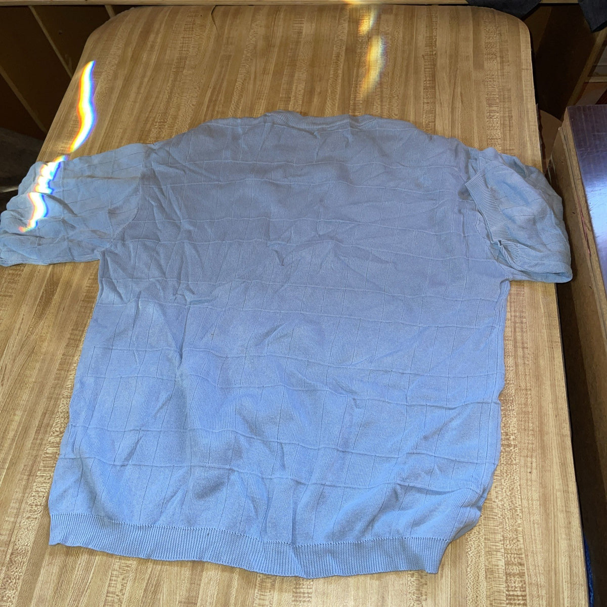 Anthology Silk Blend Short Sleeve Sweater XL
