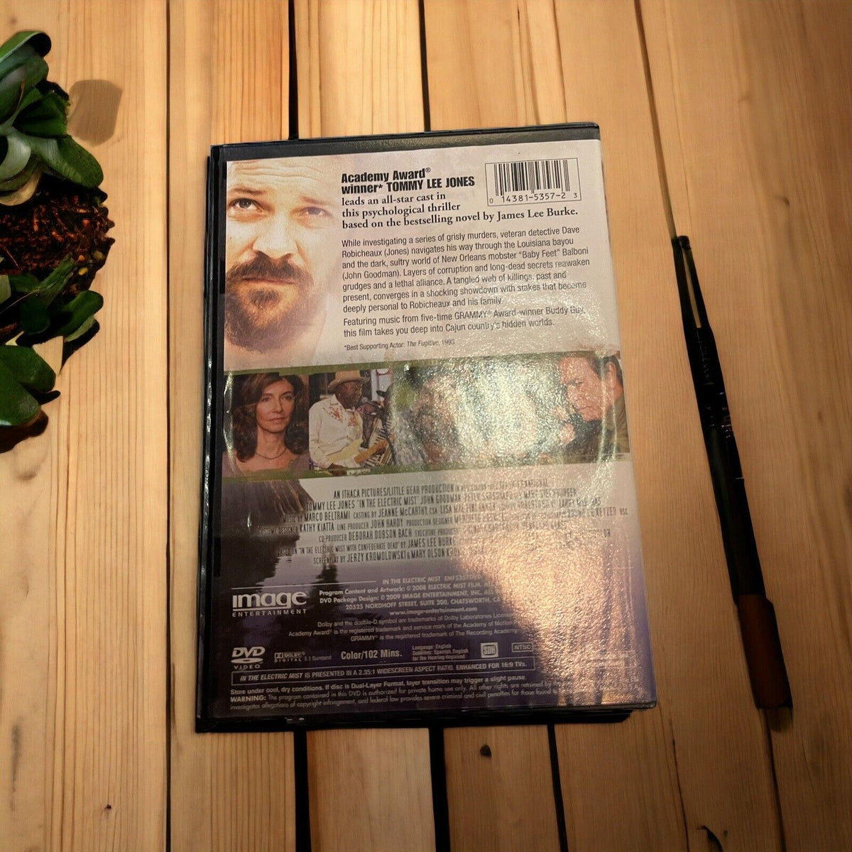 In the Electric Mist (DVD, 2008) In Blockbuster Case