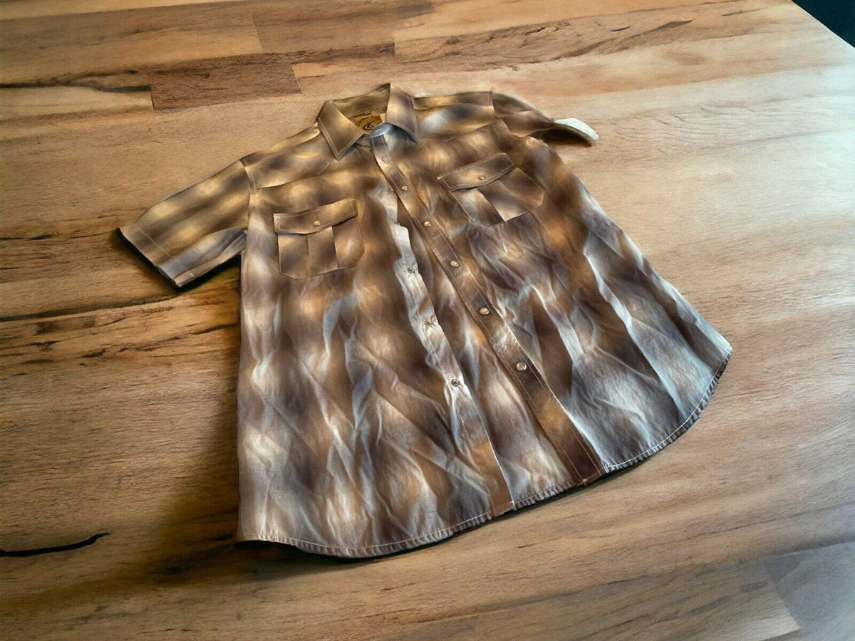 coevals club pearl snap shirt Medium