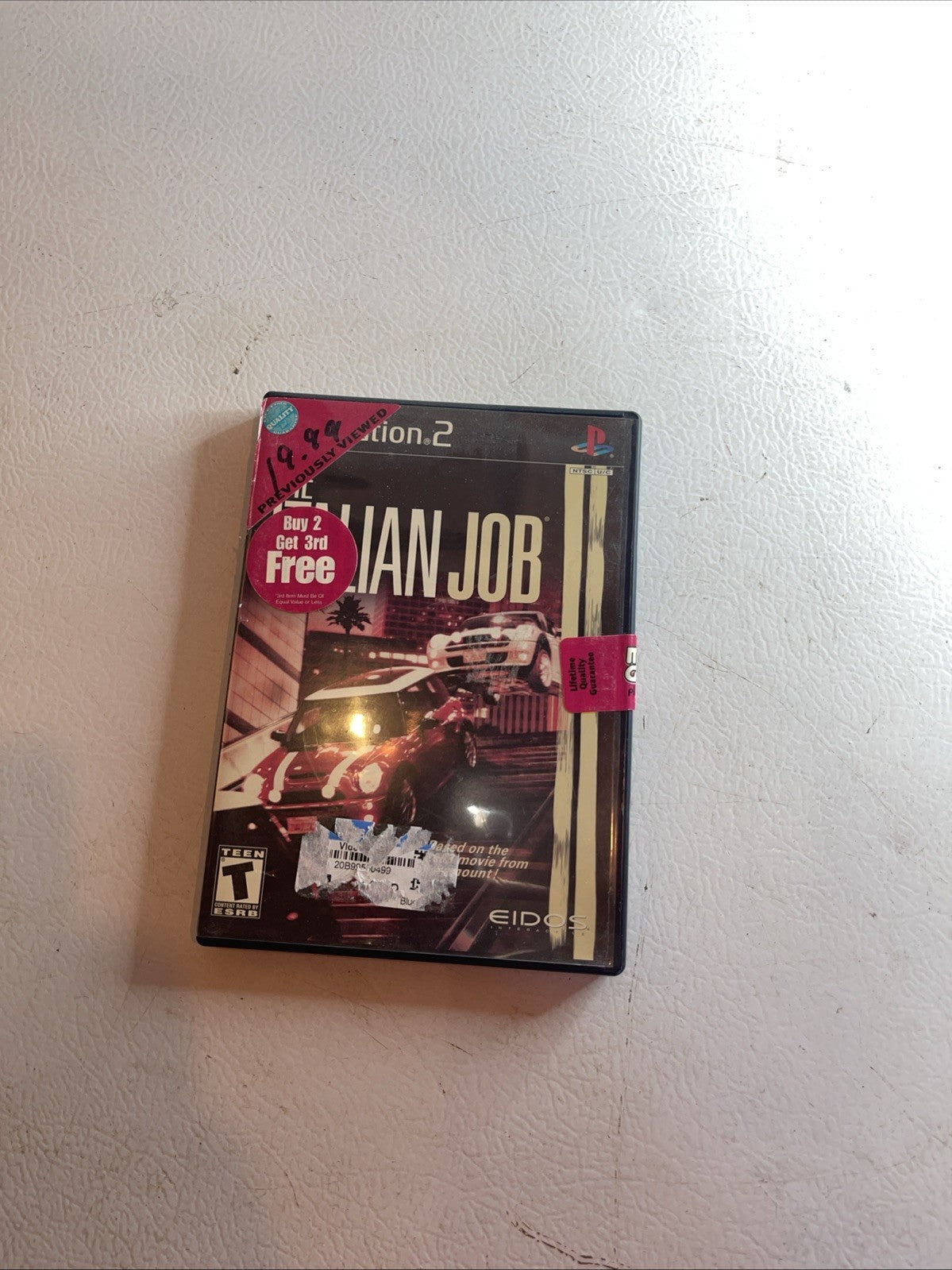 The Italian Job PS2 No Manual