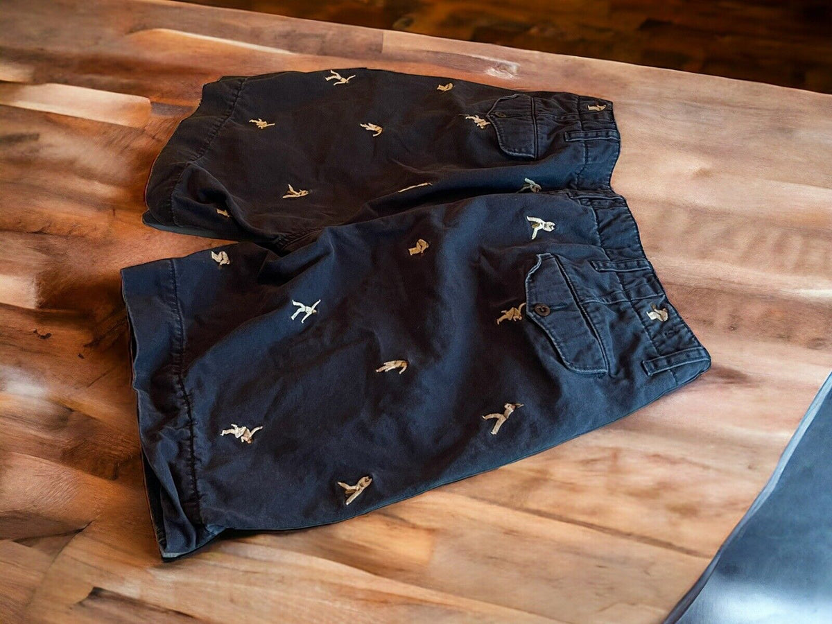 Ralph Lauren All Over Print Cricket Player Shorts 36