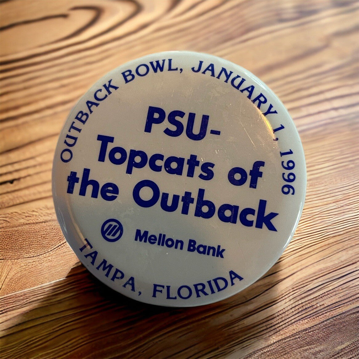 Vintage 1996 Outback Bowl Pinback Button