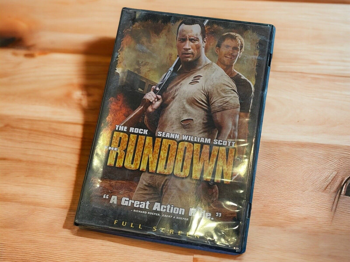 THE RUNDOWN - The Rock FULL SCREEN DVD