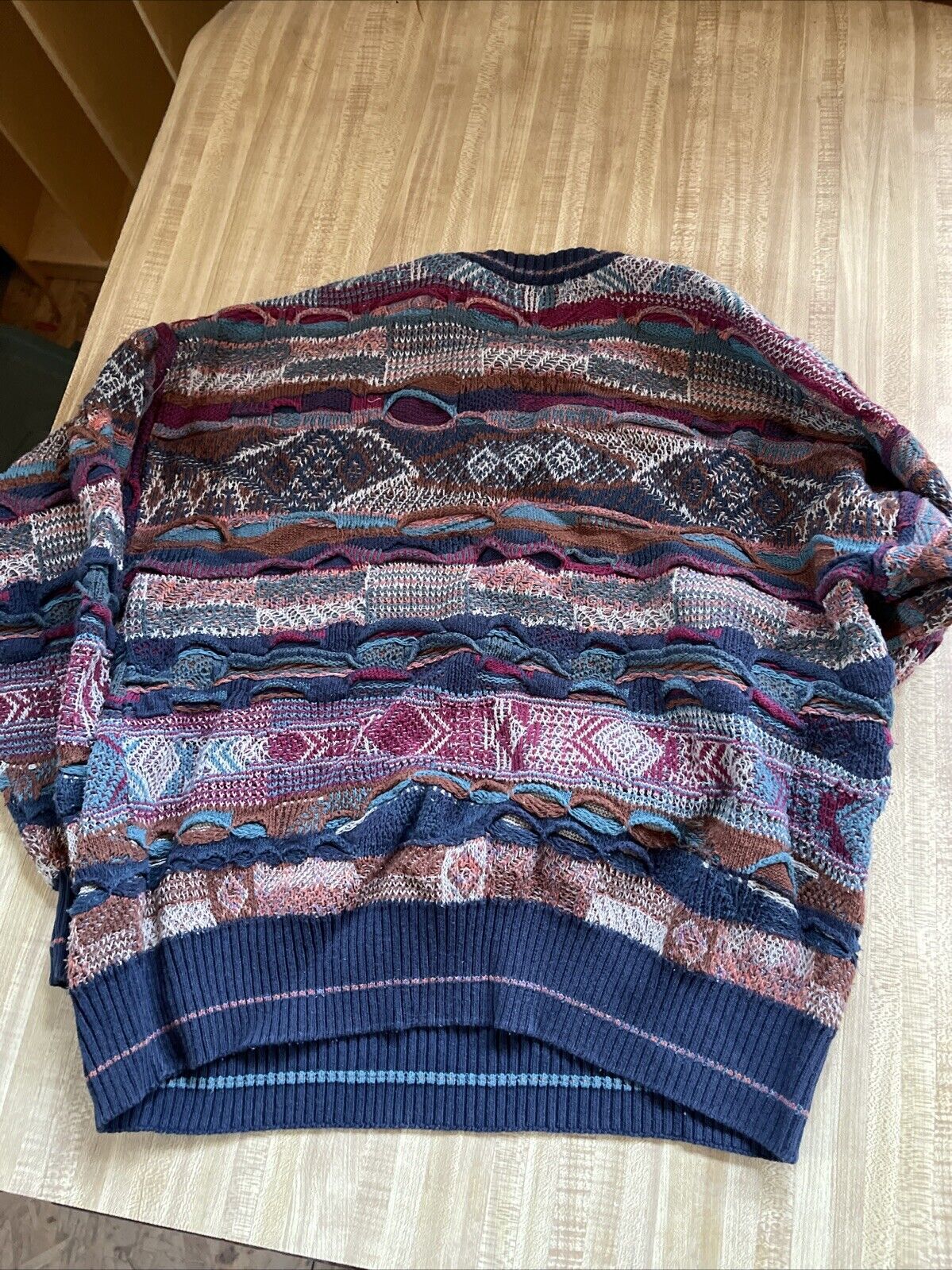 Vintage Marconi Sweater Large 90s Hiphop Streetwear Y2K