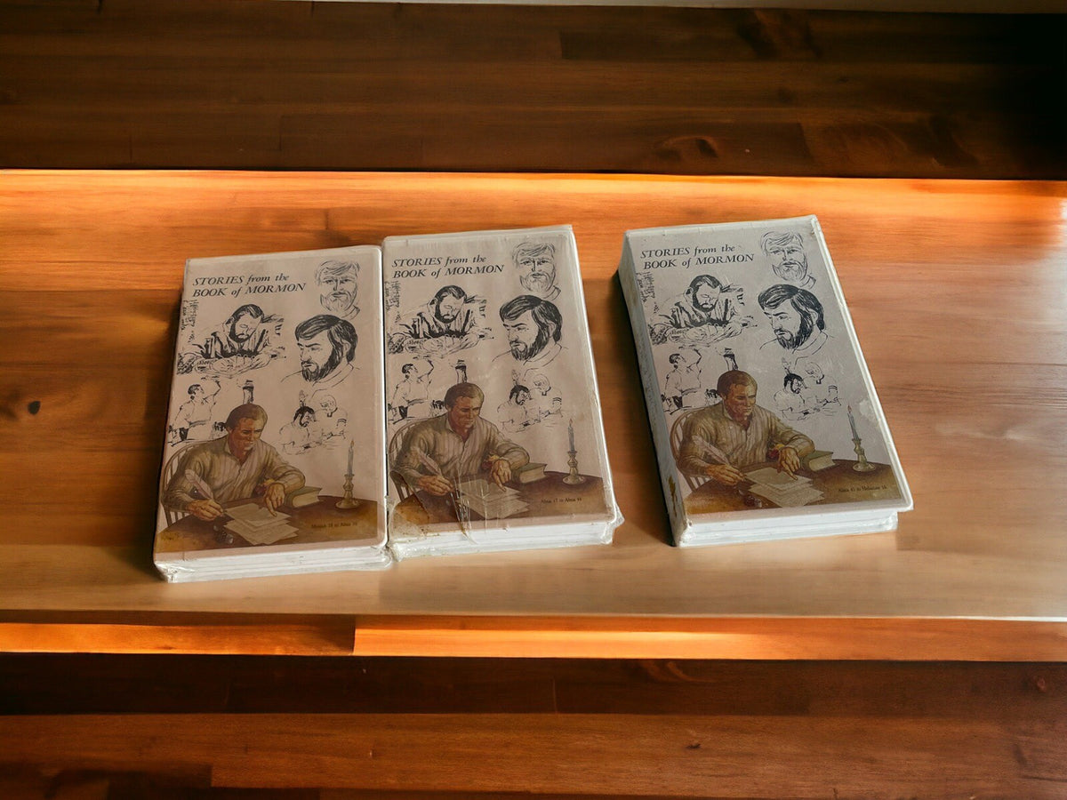 Stories From The Book Of Mormon VHS Lot