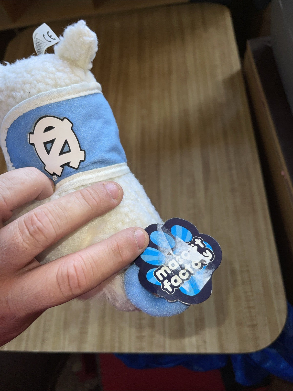 North Carolina Mascot Plush NWT