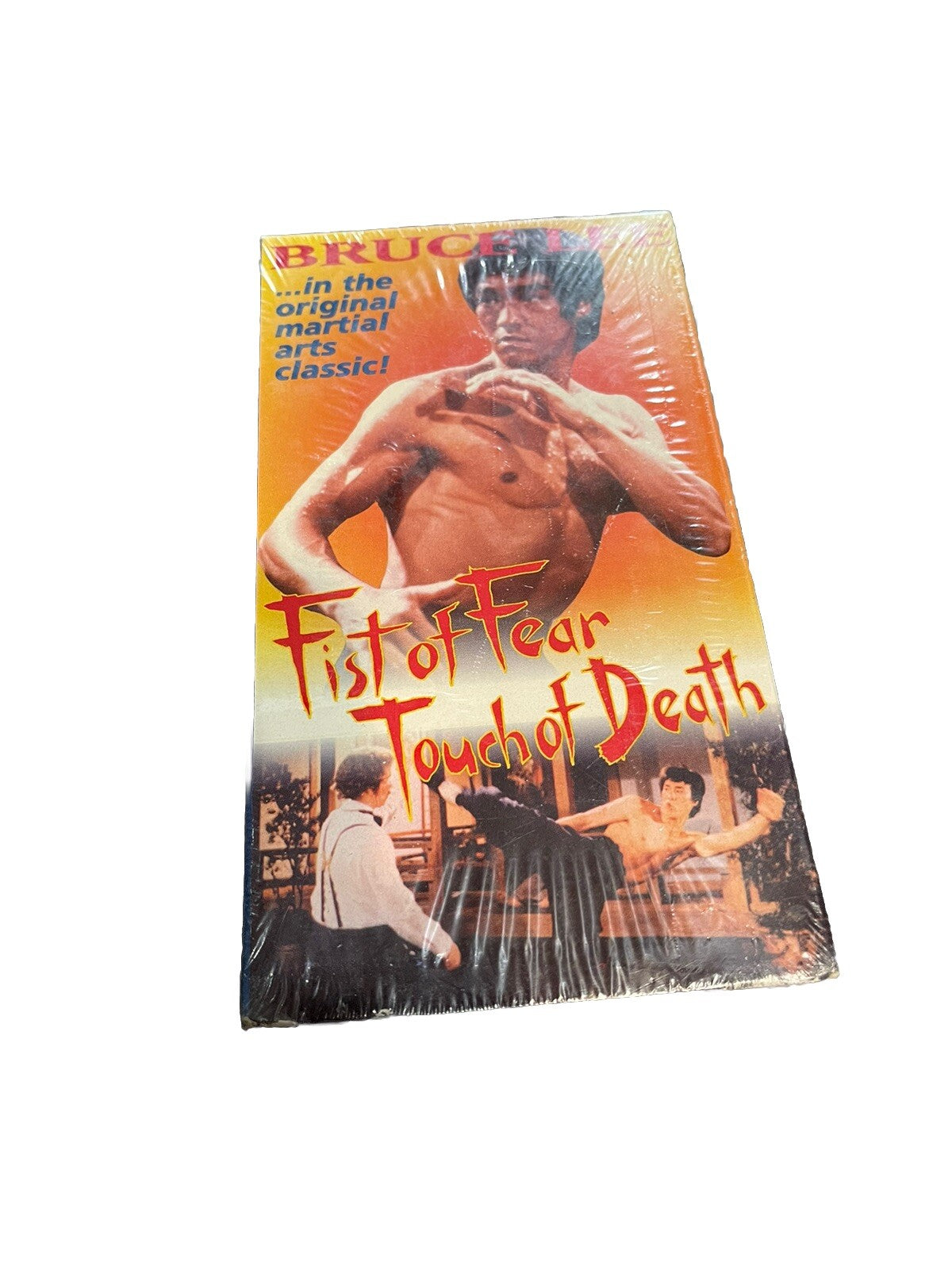 Bruce Lee Fist Of Fear Touch Of Death New VHS Sealed Very Nice
