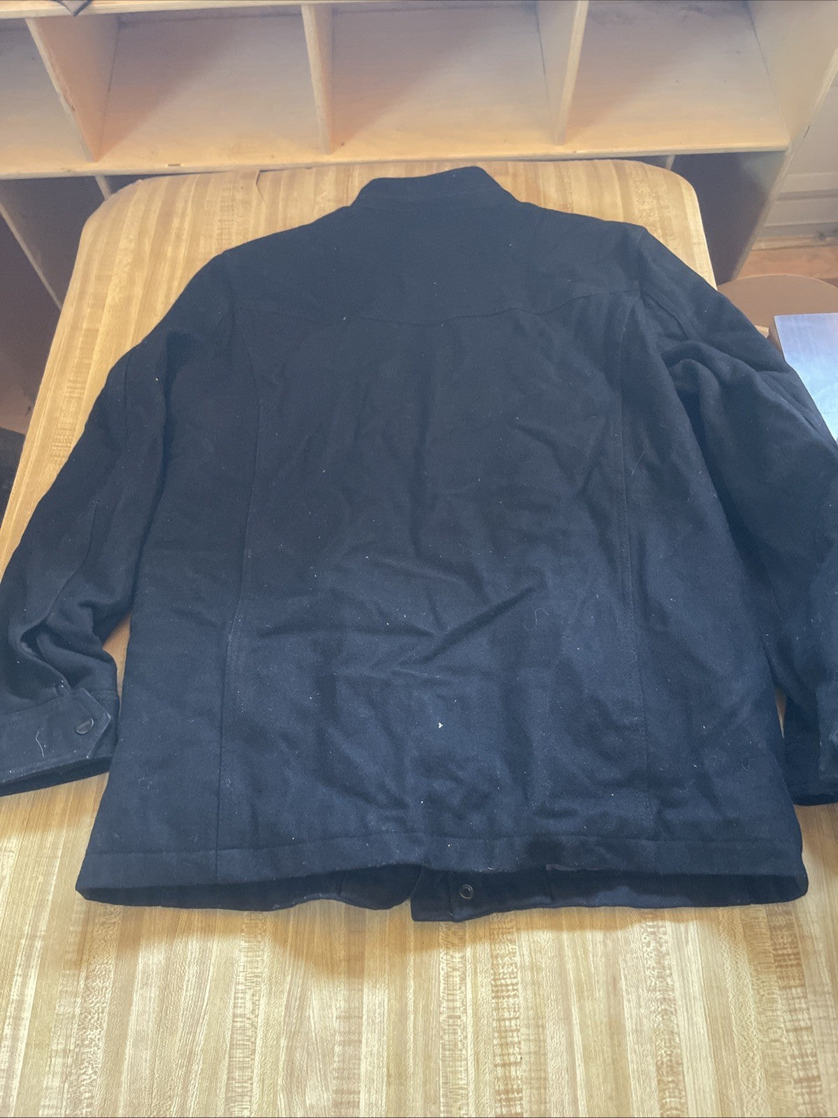 Guess Wool Blend Coat Large
