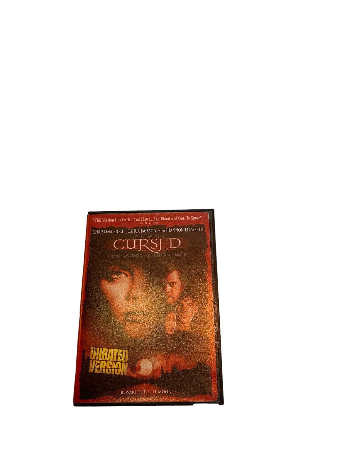 Cursed (DVD, 2005, Unrated Version) Christina Ricci RARE OOP