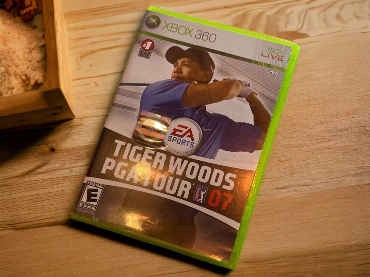 Tiger Woods PGA Tour 07 (Microsoft Xbox 360, 2006) CIB