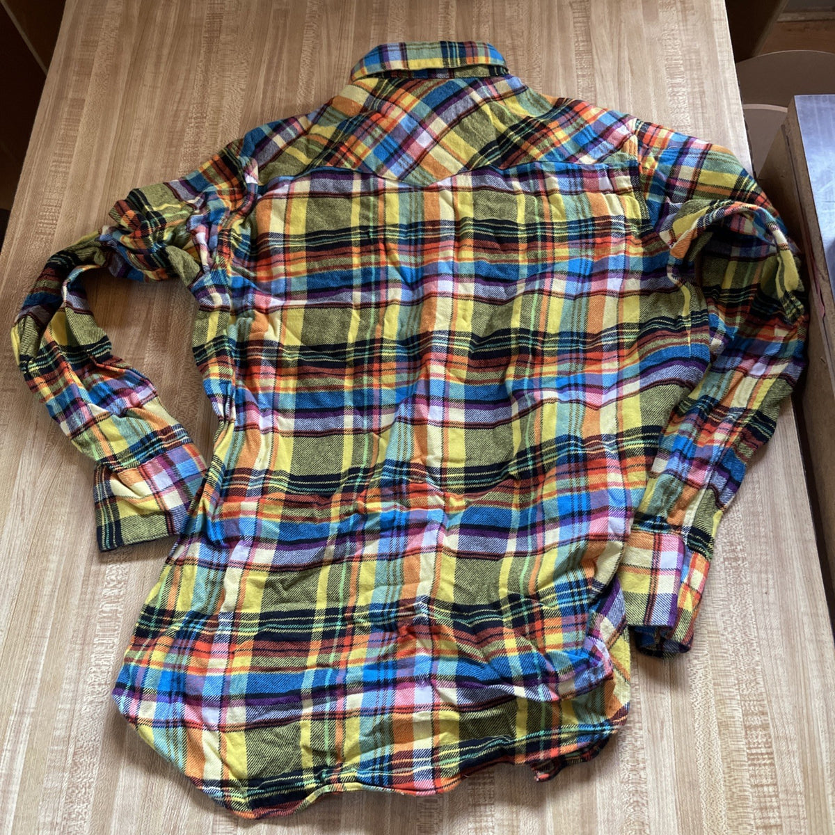 polo ralph lauren flannel shirt Medium