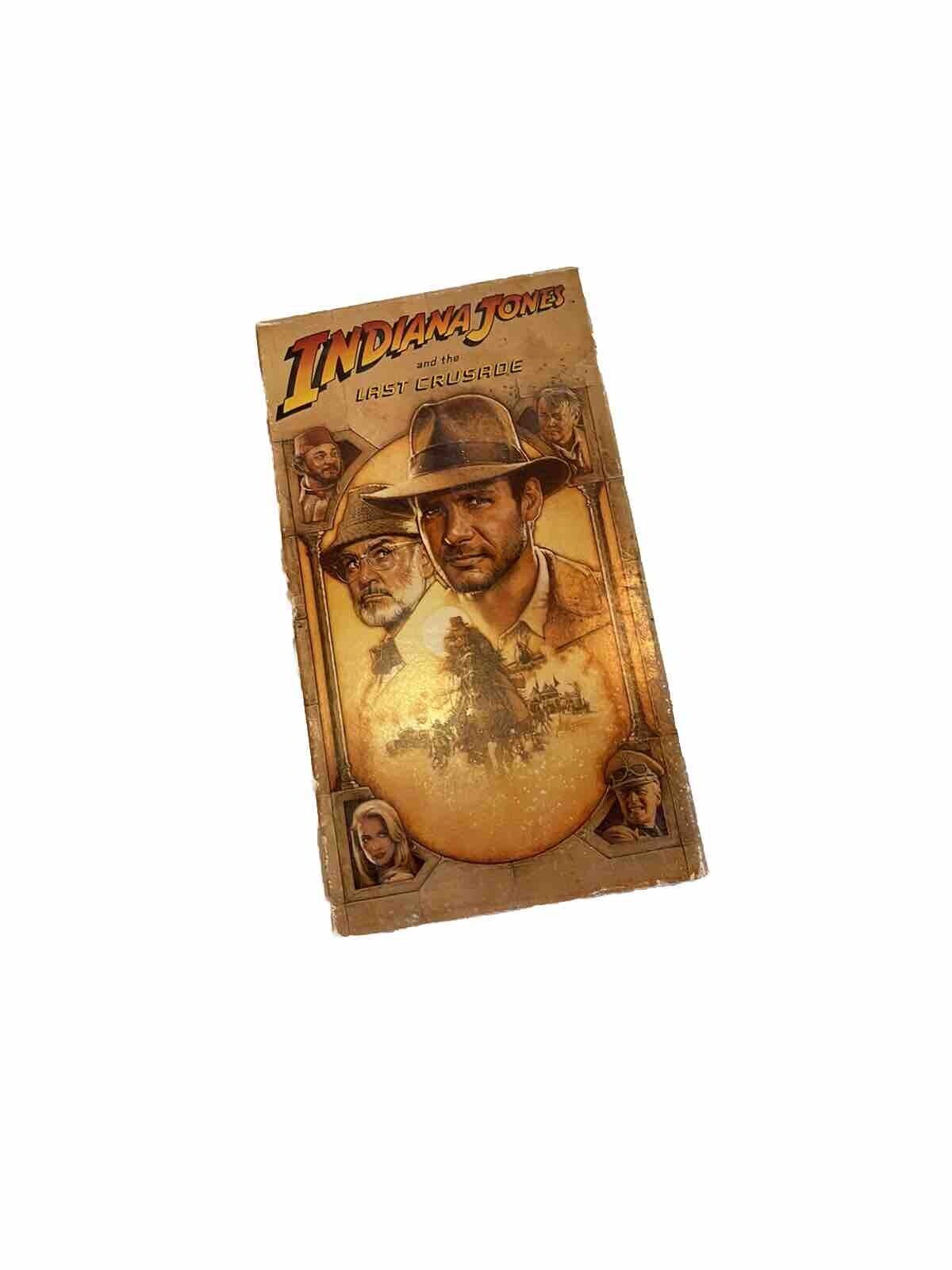 Indiana Jones and the Last Crusade (VHS, 1990)
