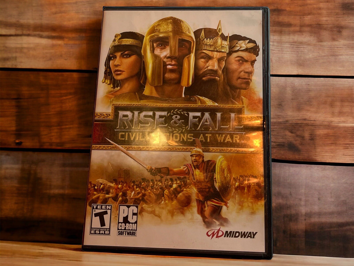 Rise & Fall: Civilizations At War PC CD-ROM No Manual