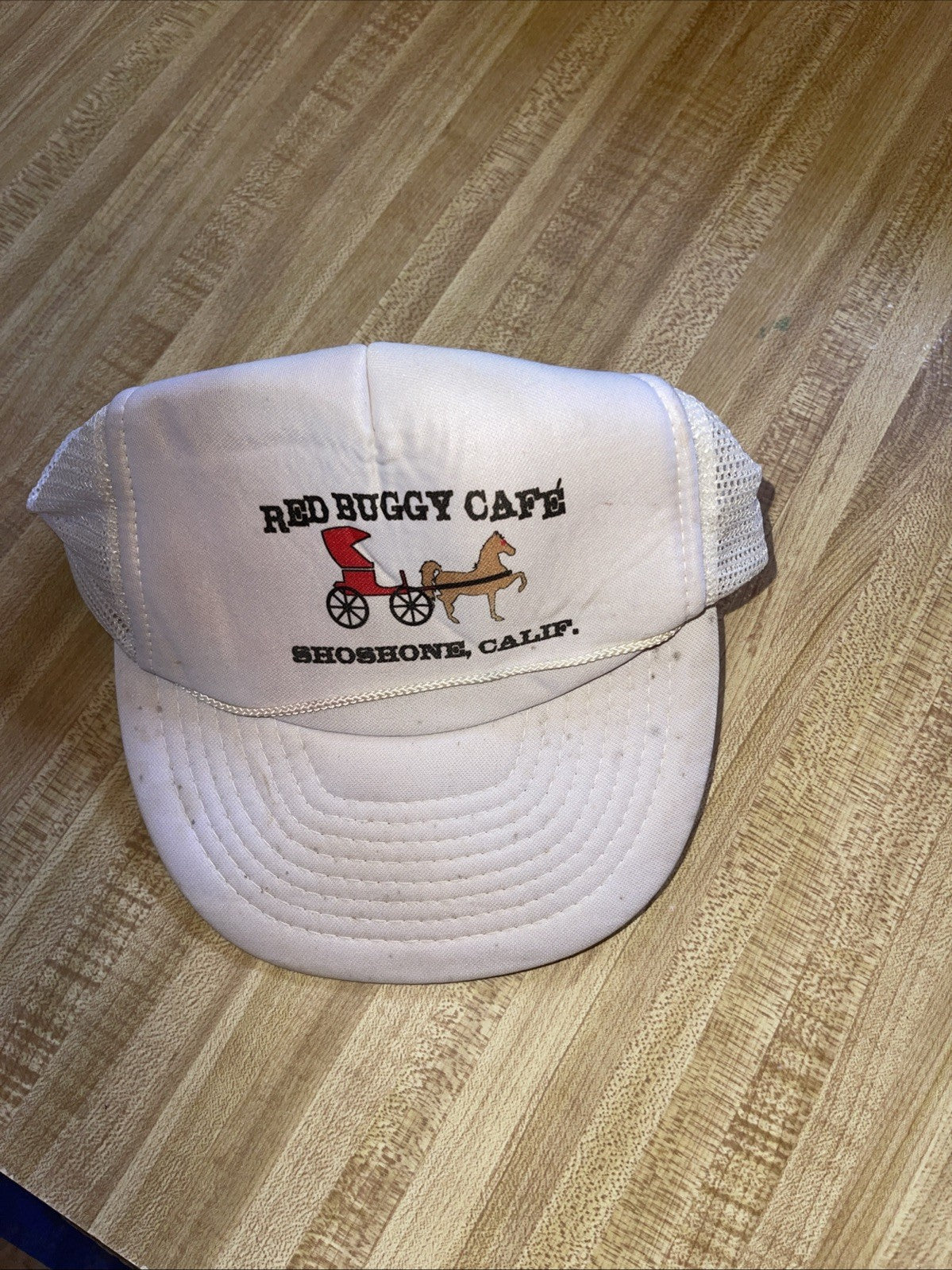 Vintage Red Buggy Cafe SnapBack