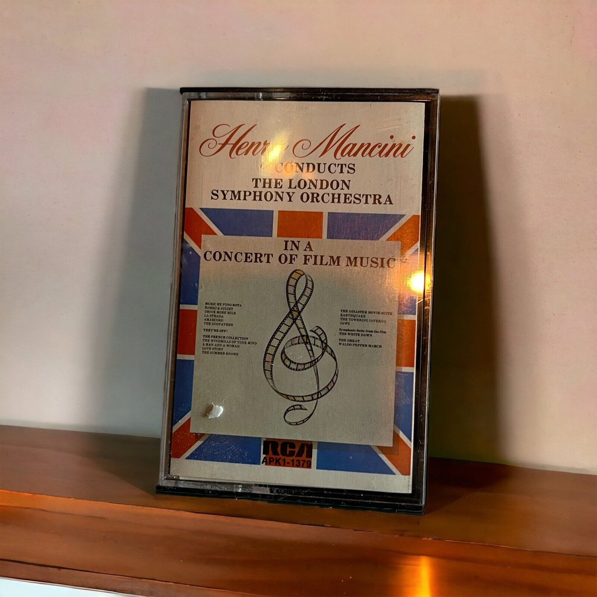 Henry Mancini Conducts The London Symphony (Cassette Tape 1976 RCA) *Very Good*