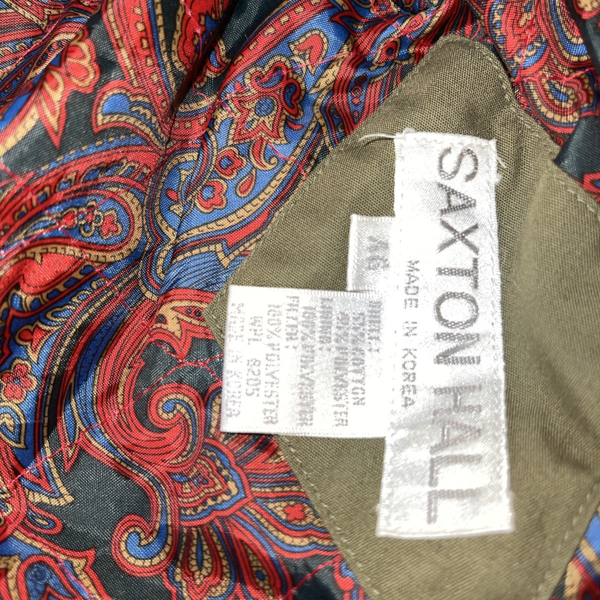 Vintage Saxton Hall Trench Coat