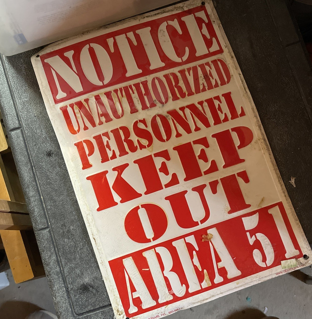 Area 51 Sign