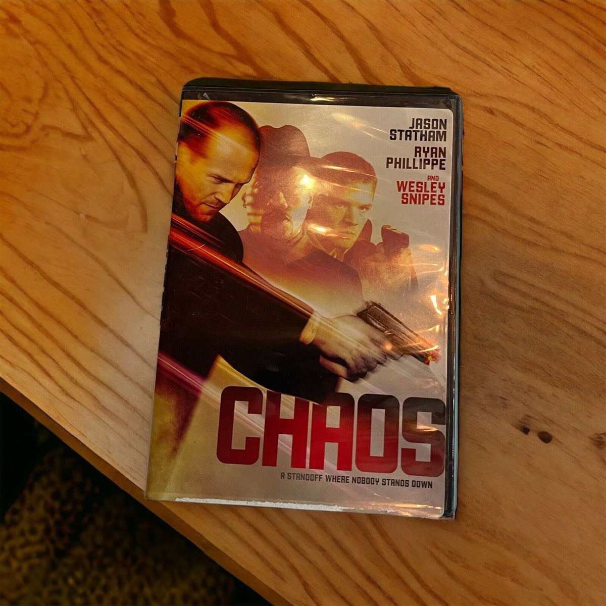 CHAOS- DVD Jason Statham- Ryan Phillippe- Wesley Snipes 2005 Lionsgate