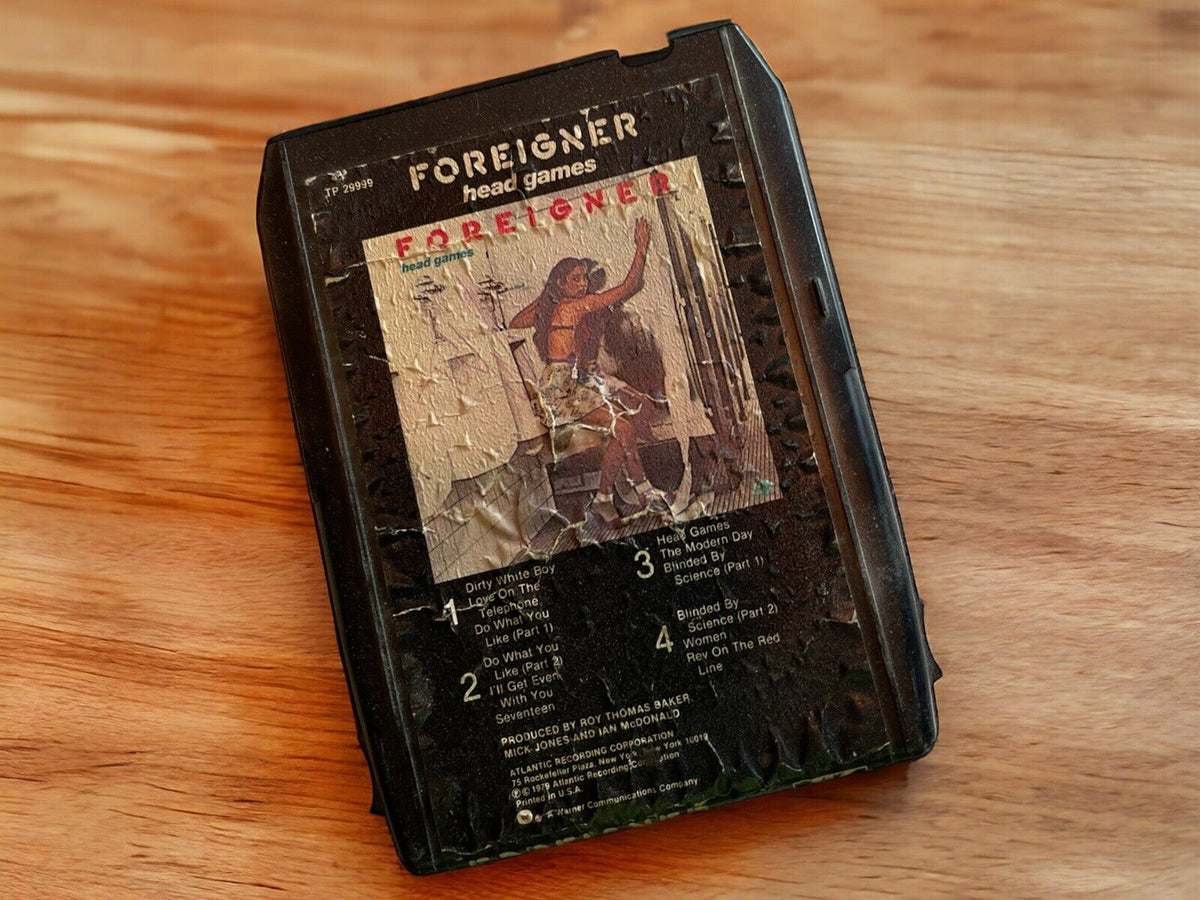 Foreigner Head Games 8 Track