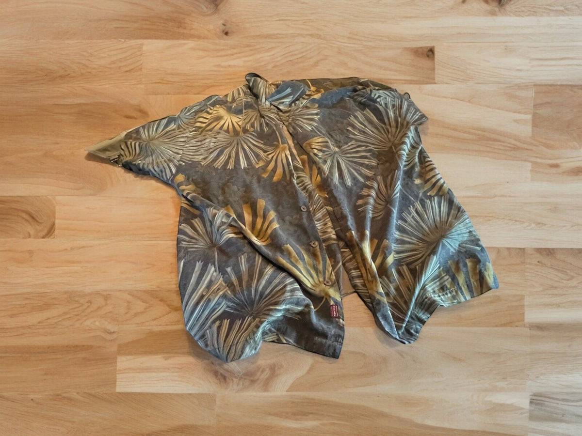 Tommy Bahama Silk Hawaiian Shirt XL