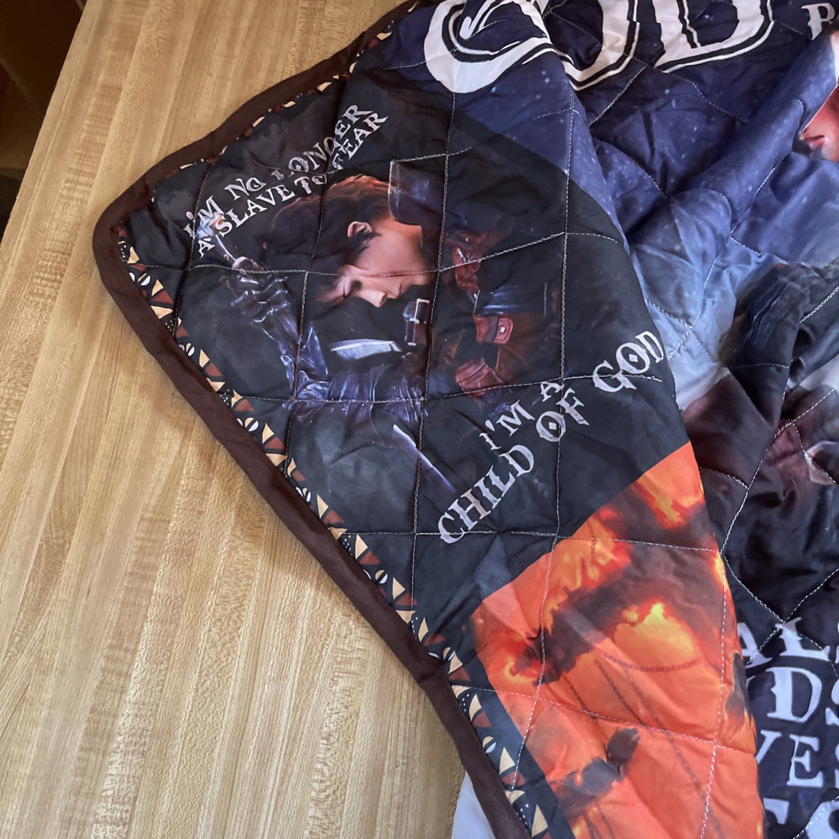 Religious Graphic Blanket