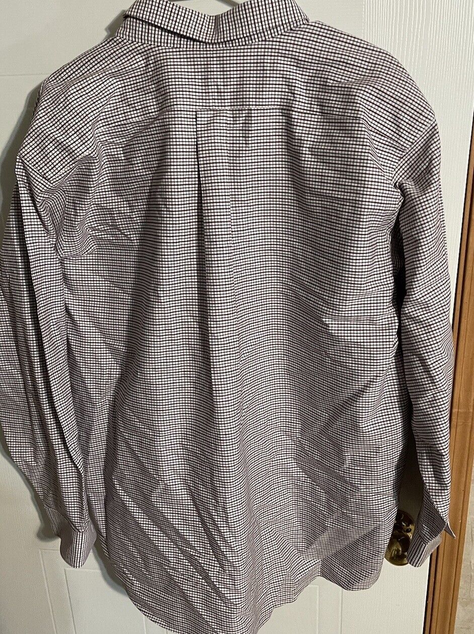 LL Bean Wrinkle Resistant Button Down 17.5