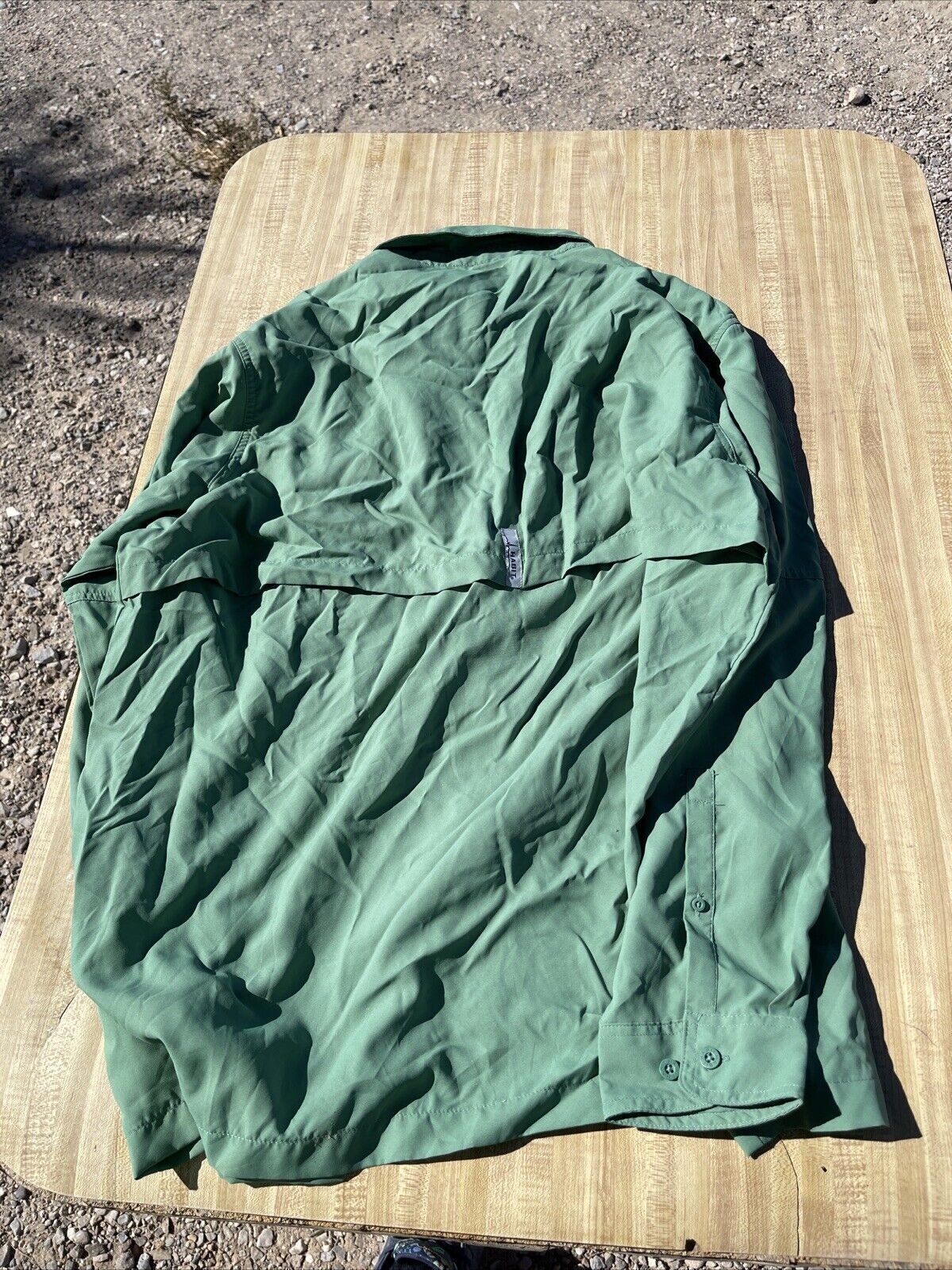 habit vented fishing shirt 2XL