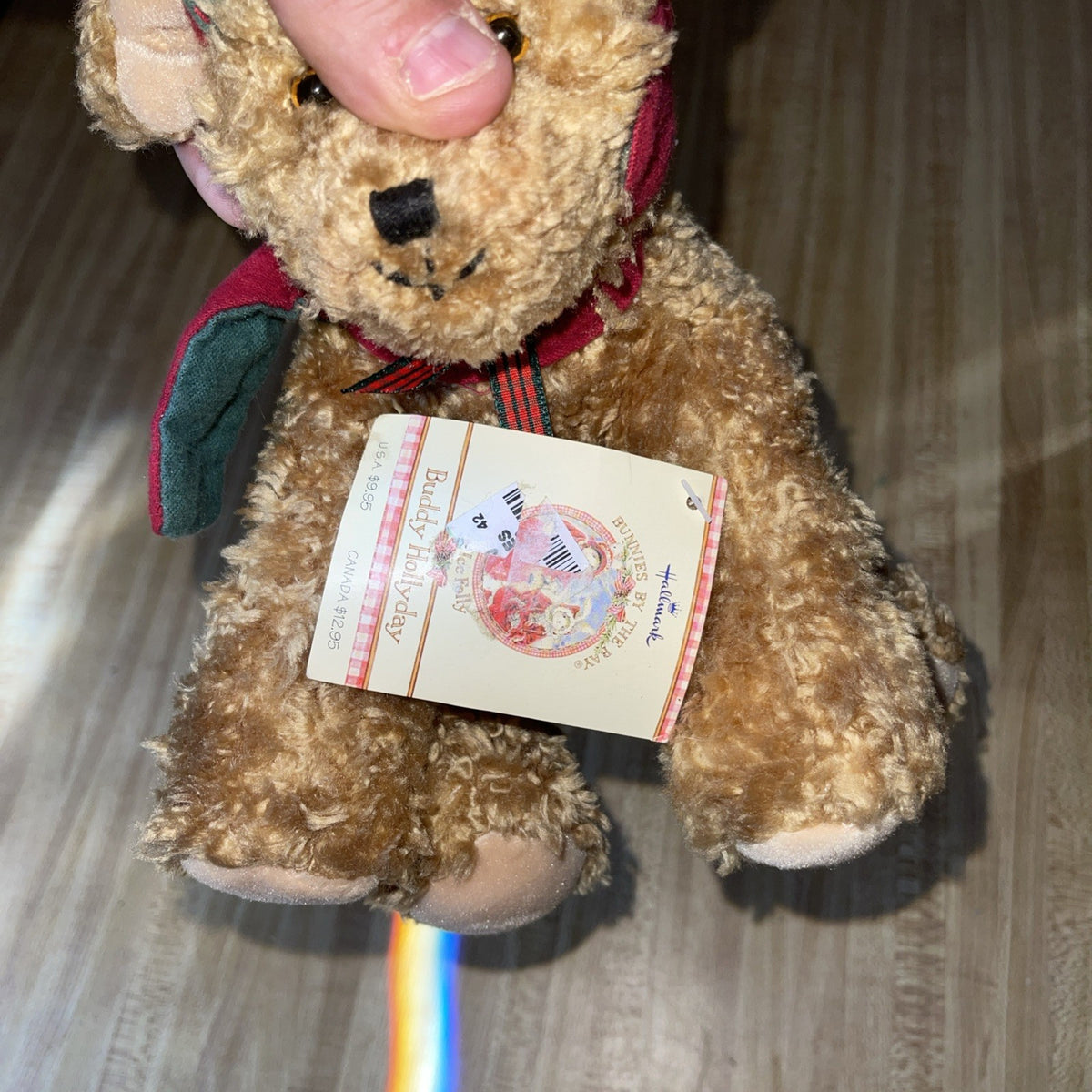 Vintage Hallmark Buddy Hollyday Plush NWT