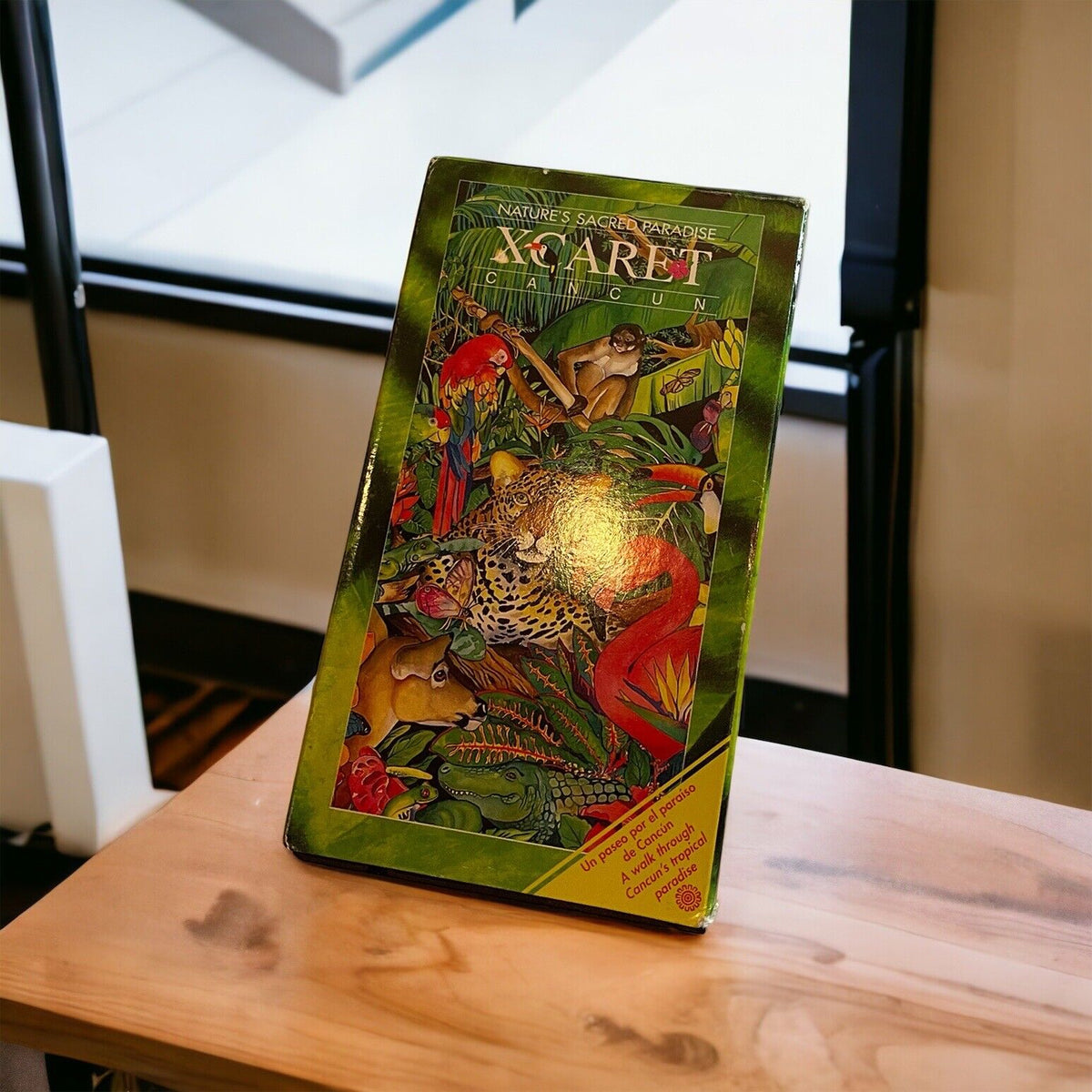 Collectible...VHS.. Nature’s Sacred Paradise Xcaret Cancun Mexico