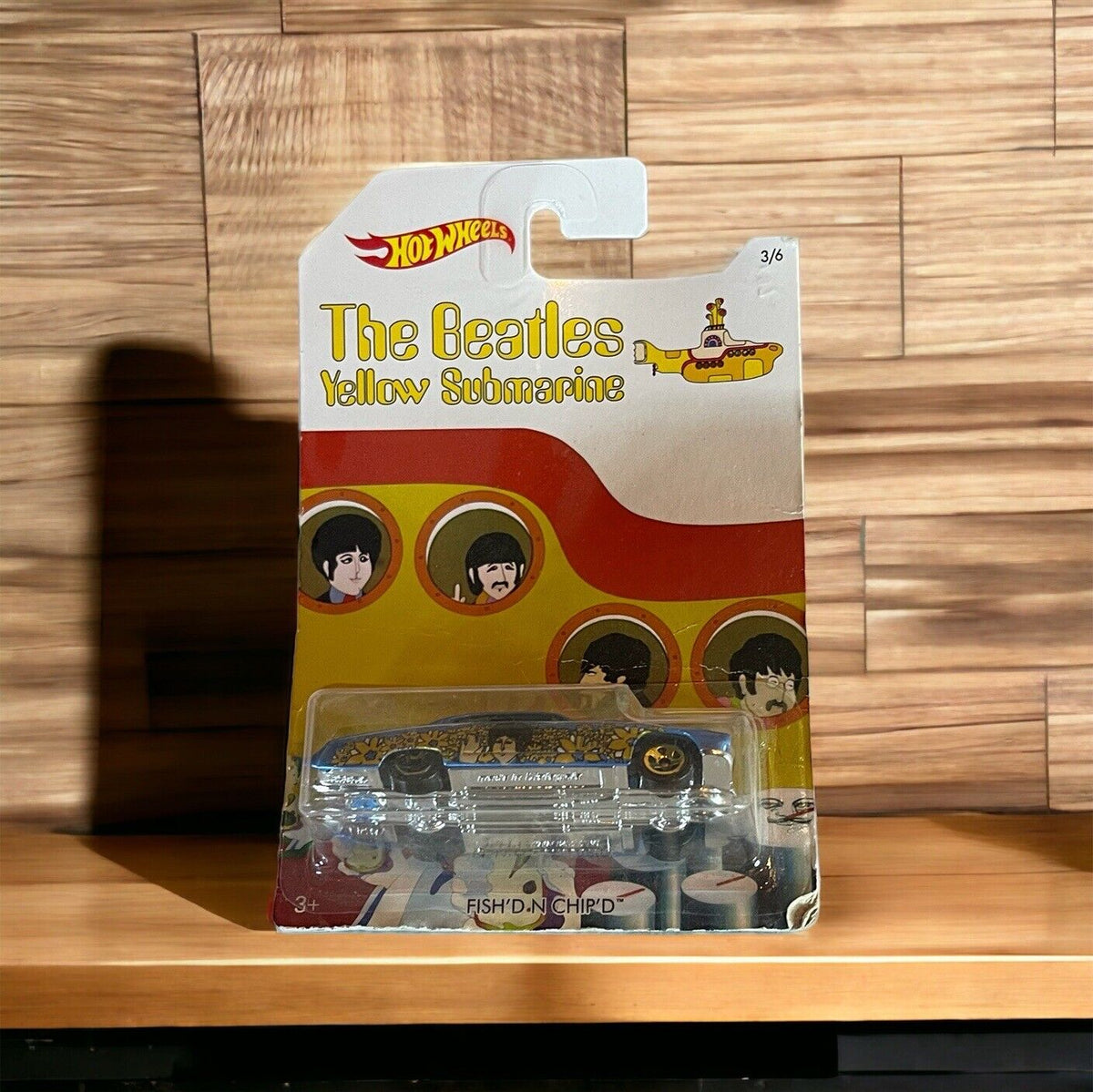 hot wheels the beatles yellow submarine Fish’n Chip’d