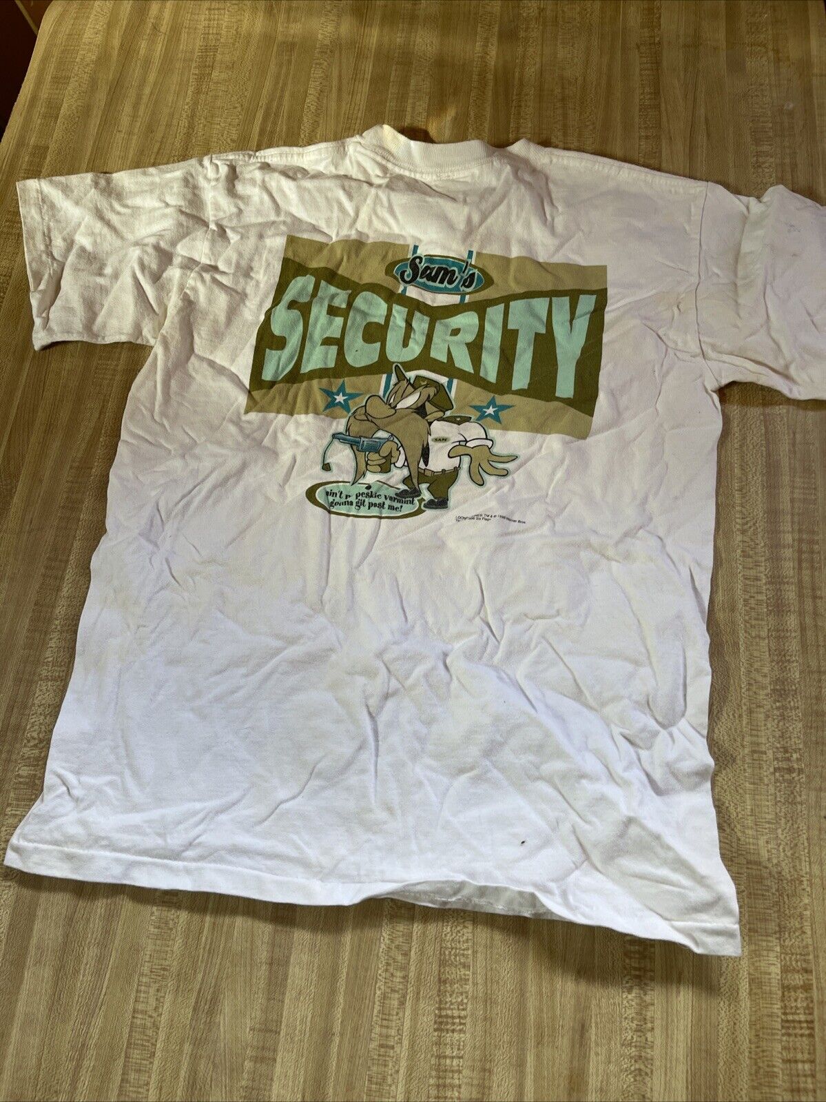 Vintage 1996 Yosemite Sam Six Flags T Shirt Medium