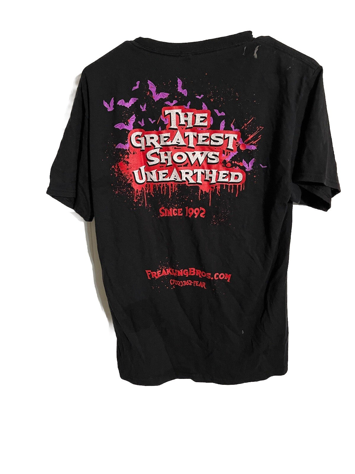 Freakling Bros Horror Shows T Shirt medium