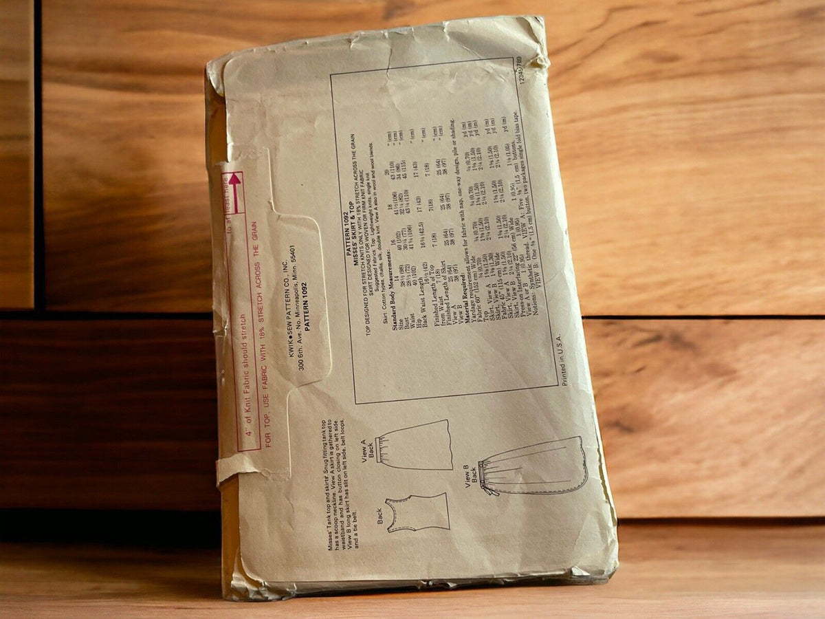 Kwik Sew 1092