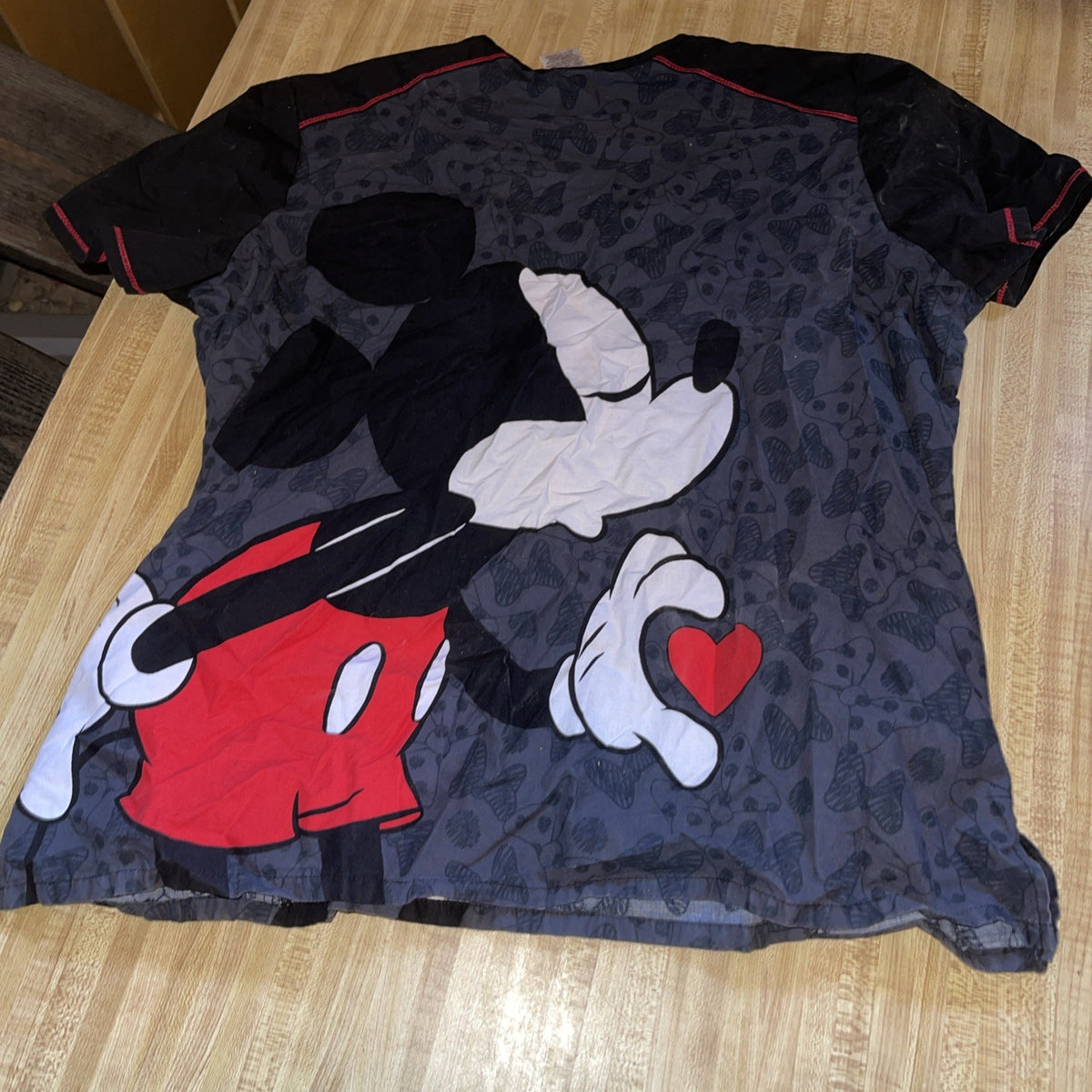 Disney Scrubs Top 2XL