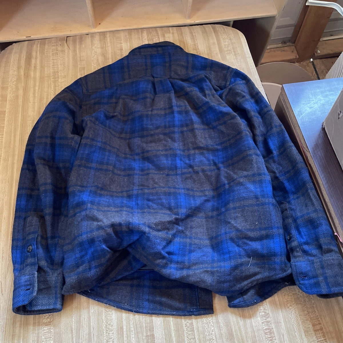 Orvis Heavy Flannel Shacket Small