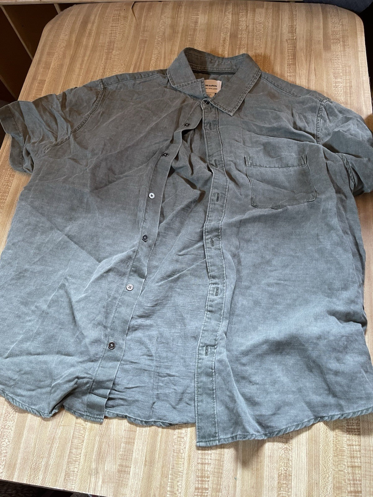 Thom Aaron Linen Shirt XL