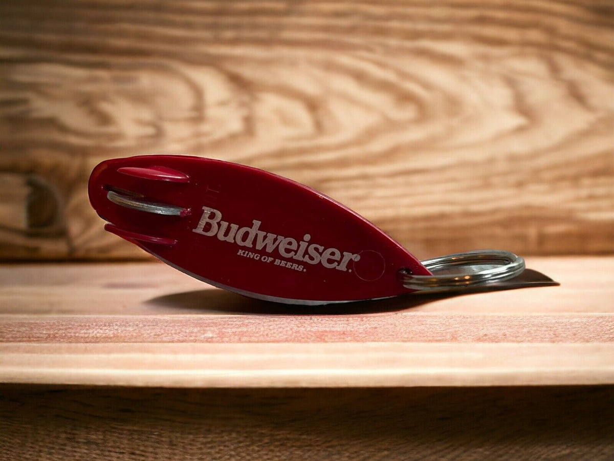 Budweiser Surfboard Keychain