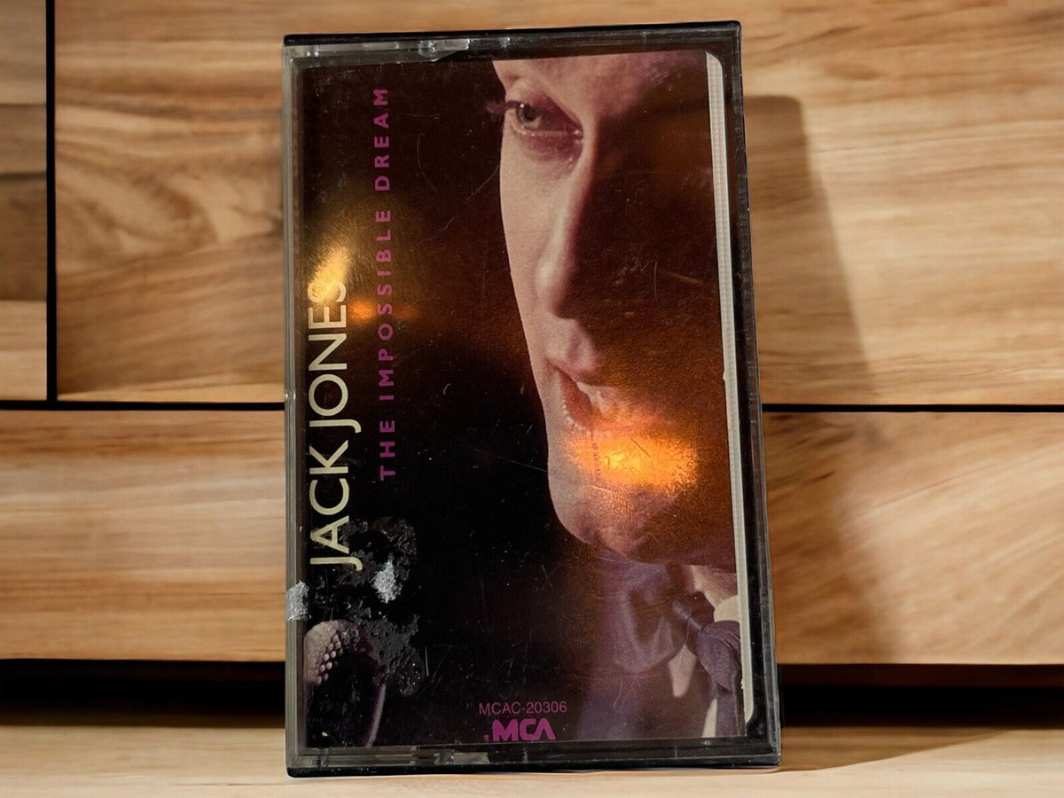 JACK JONES : The Impossible Dream Cassette Tape