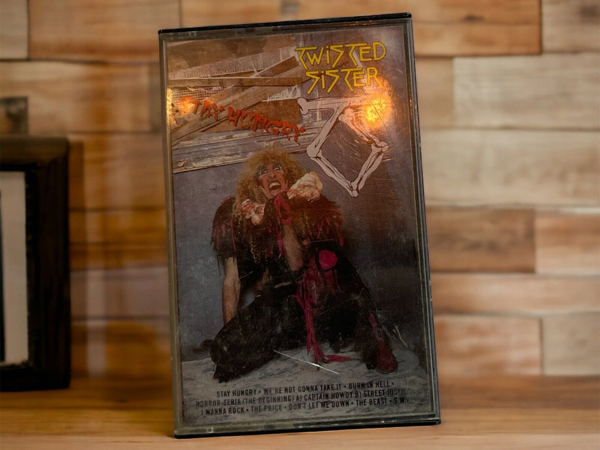 Twisted Sister - Stay Hungry (Cassette, 1984, Atlantic)