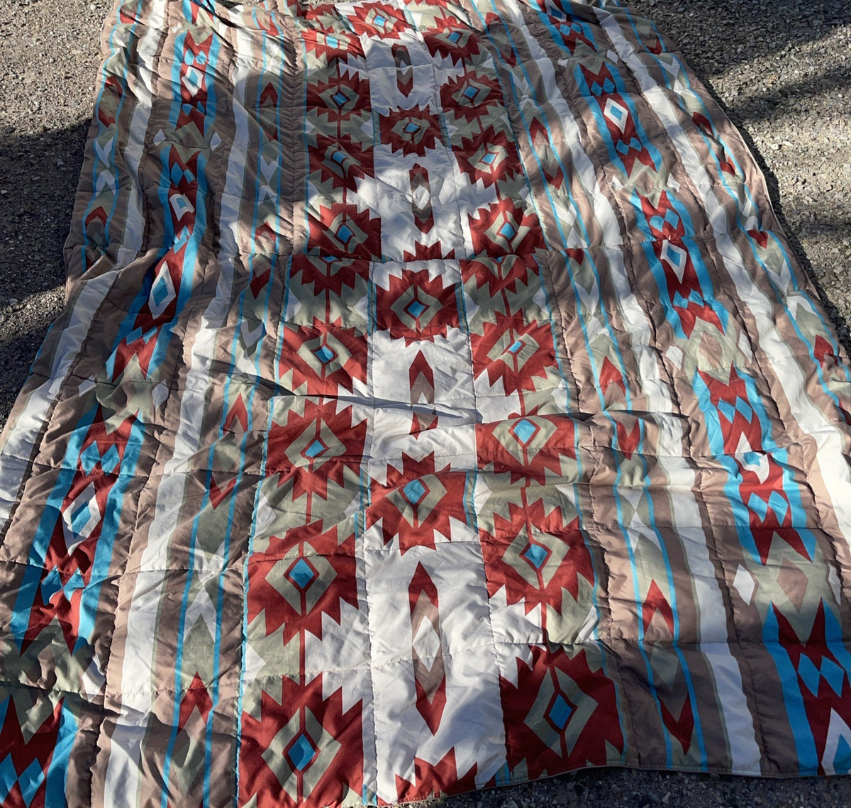 Aztec Southwestern Print Blanket