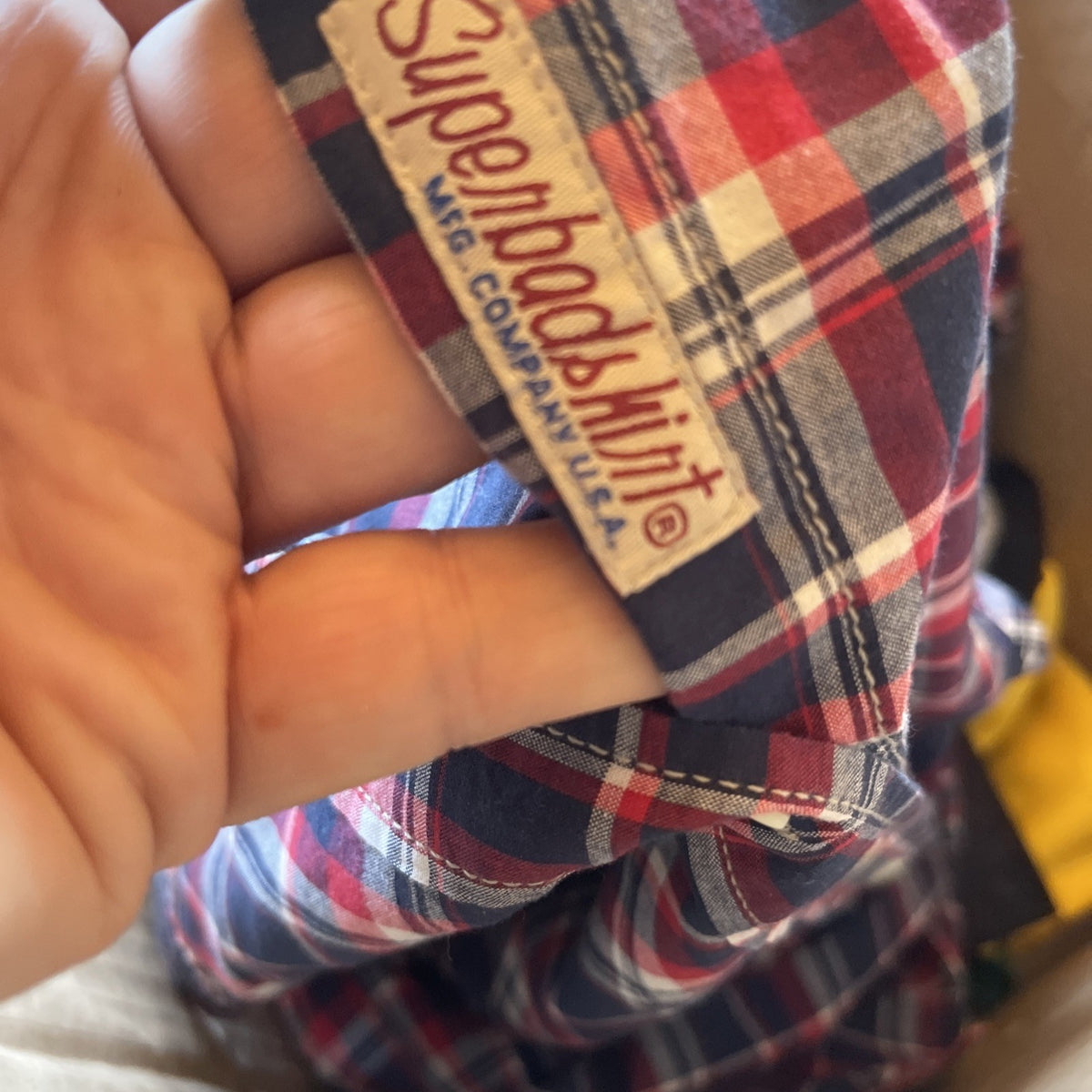 Vintage Superbadshirt Button Up Large